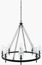 Livabliss Merivelle MRVL-015 36"L x 36"W x 35"H Ceiling Lighting