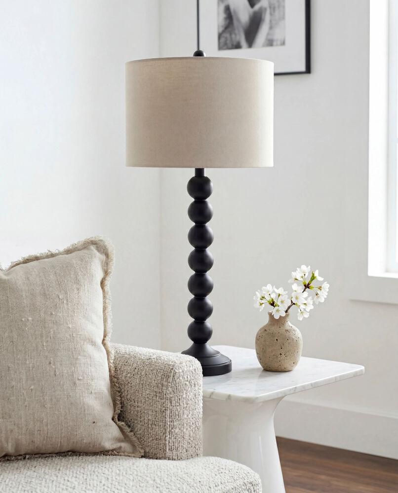 Livabliss Zelda ZEL-005 32"H x 15"W x 20"D Table Lighting