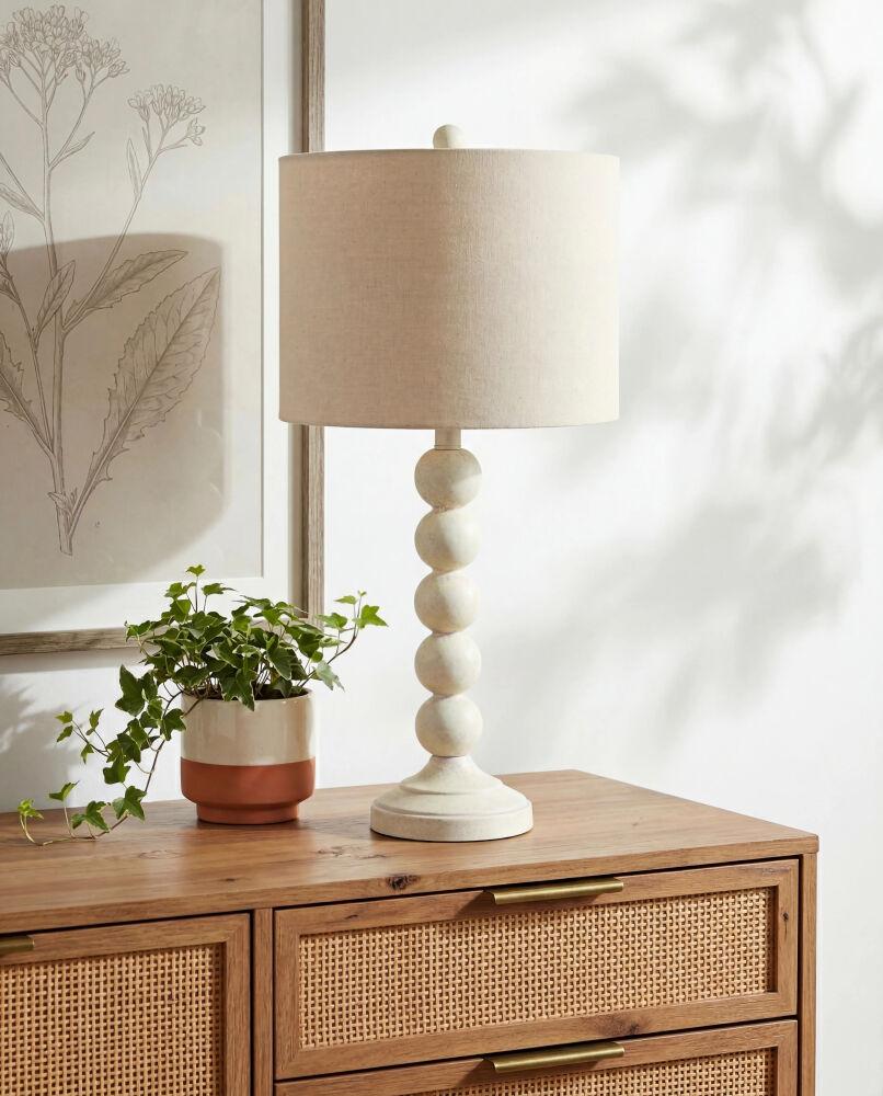 Livabliss Zelda ZEL-010 27"H x 13"W x 15"D Table Lighting