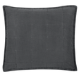 Ann Gish Charcoal 36x30 Cotton Canvas Pillow