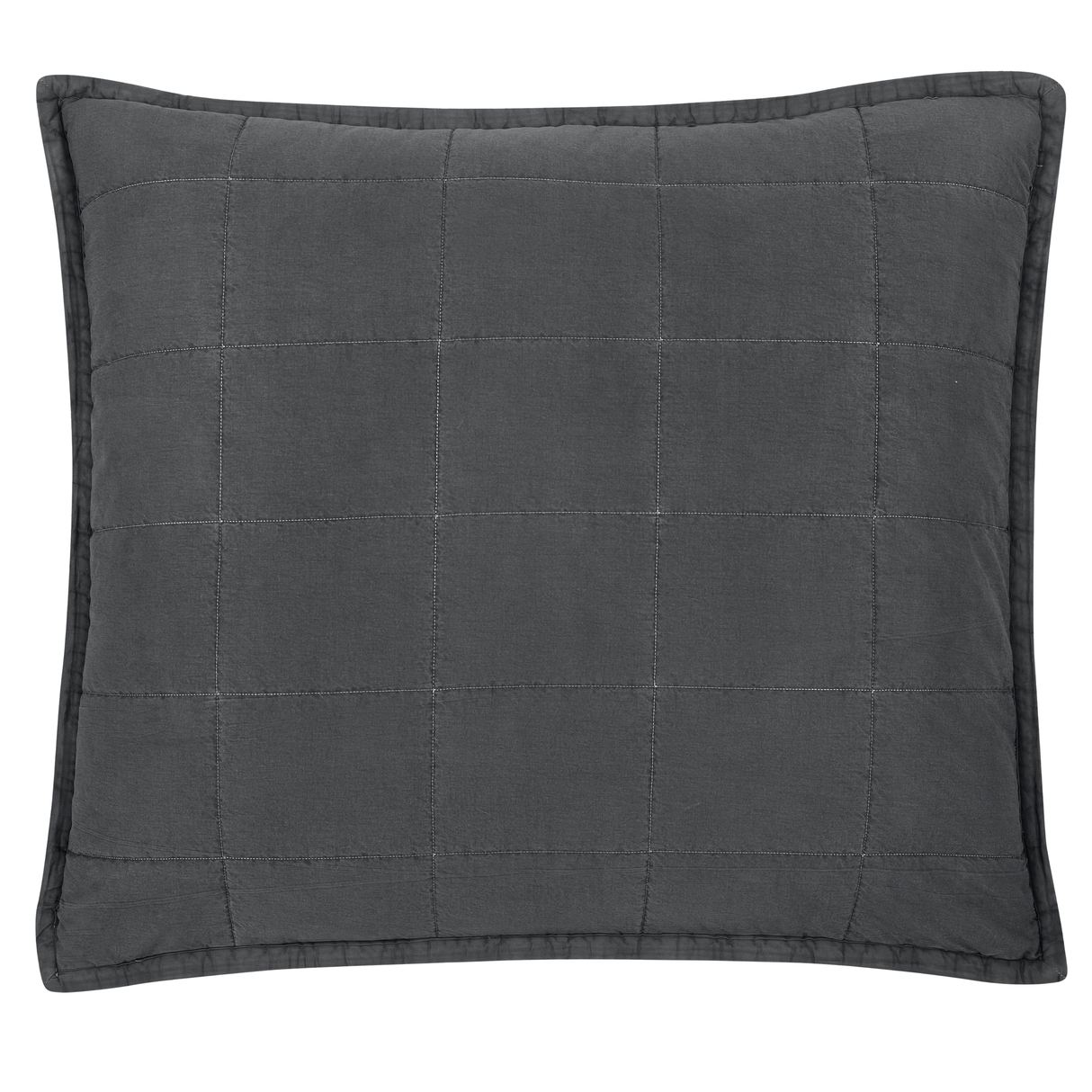 Ann Gish Charcoal 36x30 Cotton Canvas Pillow