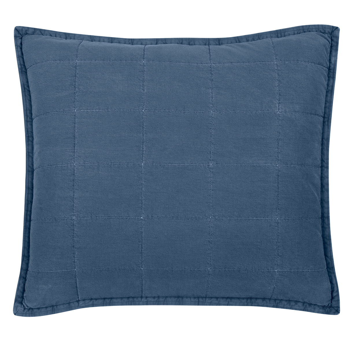 Ann Gish Denim 36x30 Cotton Canvas Pillow