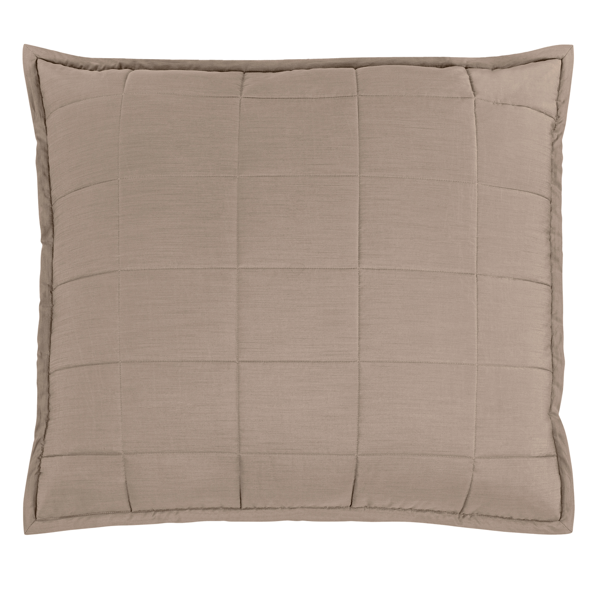 Ann Gish Cafe au Lait 36x30 Slub Tencel Pillow