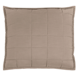 Ann Gish Cafe au Lait 36x30 Slub Tencel Pillow