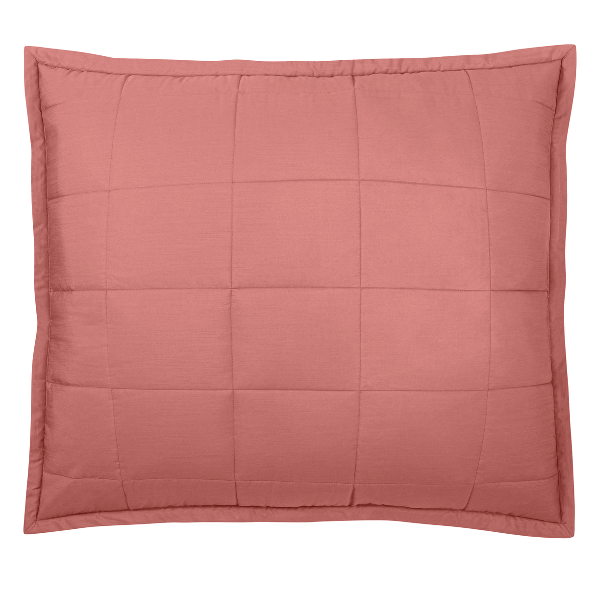 Ann Gish Persimmon 36x30 Slub Tencel Pillow