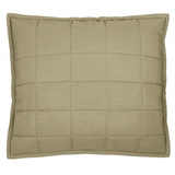 Ann Gish Olive 36x30 Slub Tencel Pillow
