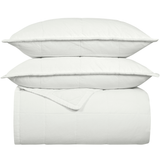Ann Gish Bone King Cotton Canvas Coverlet Set