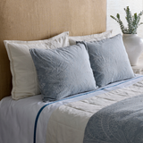 Ann Gish Bone King Cotton Canvas Coverlet Set