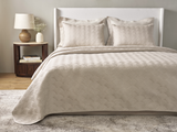 Ann Gish Pumice Queen Scallop Coverlet Set
