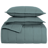 Ann Gish Sea King Slub Tencel Coverlet Set