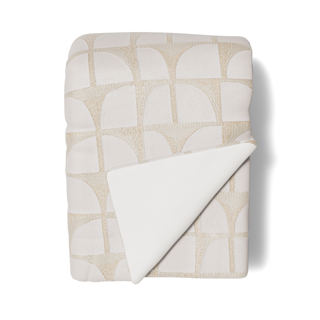 Ann Gish Pearl 96x50 Arches Throw