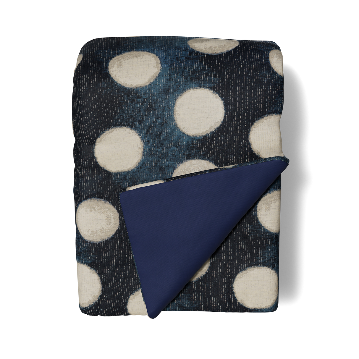 Ann Gish Blue Silver 96x50 Eclipse Throw
