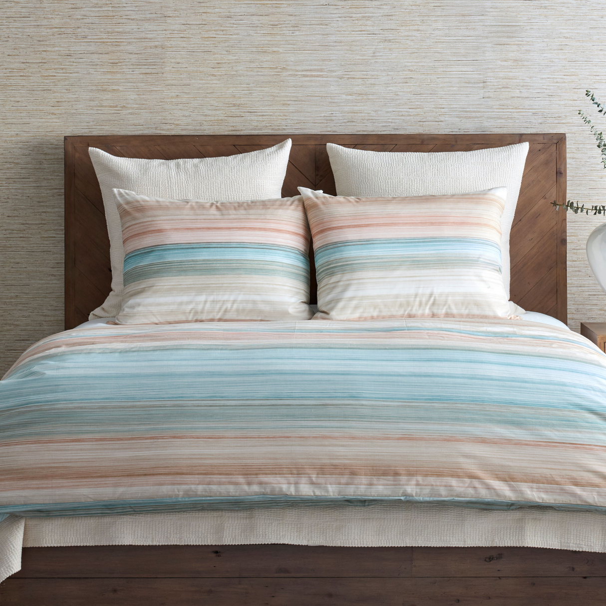 Ann Gish Ecru King Savannah Coverlet Set