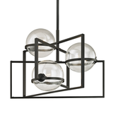 Troy Lighting Elliot TEXTURE BLACK 25W x 20H Chandelier