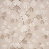 Schumacher Weeping Pine Taupe Wallpaper