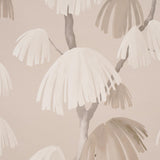 Schumacher Weeping Pine Taupe Wallpaper