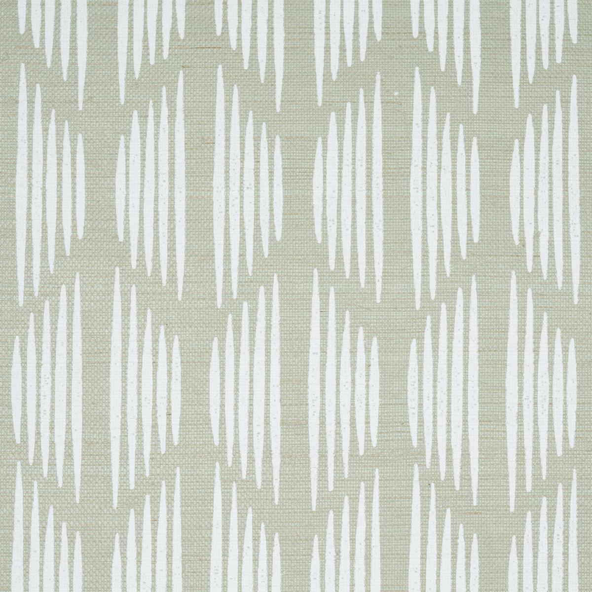 Schumacher Ovington Sisal Celadon Wallpaper