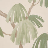 Schumacher Weeping Pine Green Wallpaper