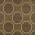 Schumacher Octavia Sisal Sepia Wallpaper