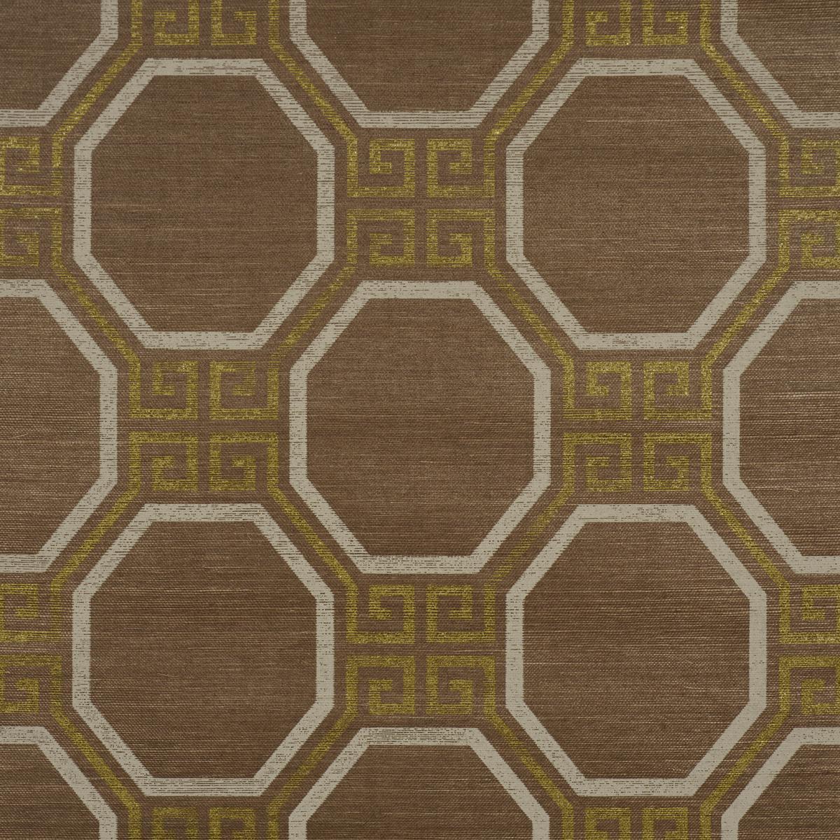 Schumacher Octavia Sisal Sepia Wallpaper