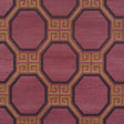 Schumacher Octavia Sisal Golden Plum Wallpaper