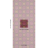 Schumacher Octavia Sisal Golden Plum Wallpaper