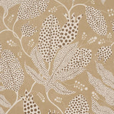 Schumacher Polka Dot Jungle Caramel Wallpaper