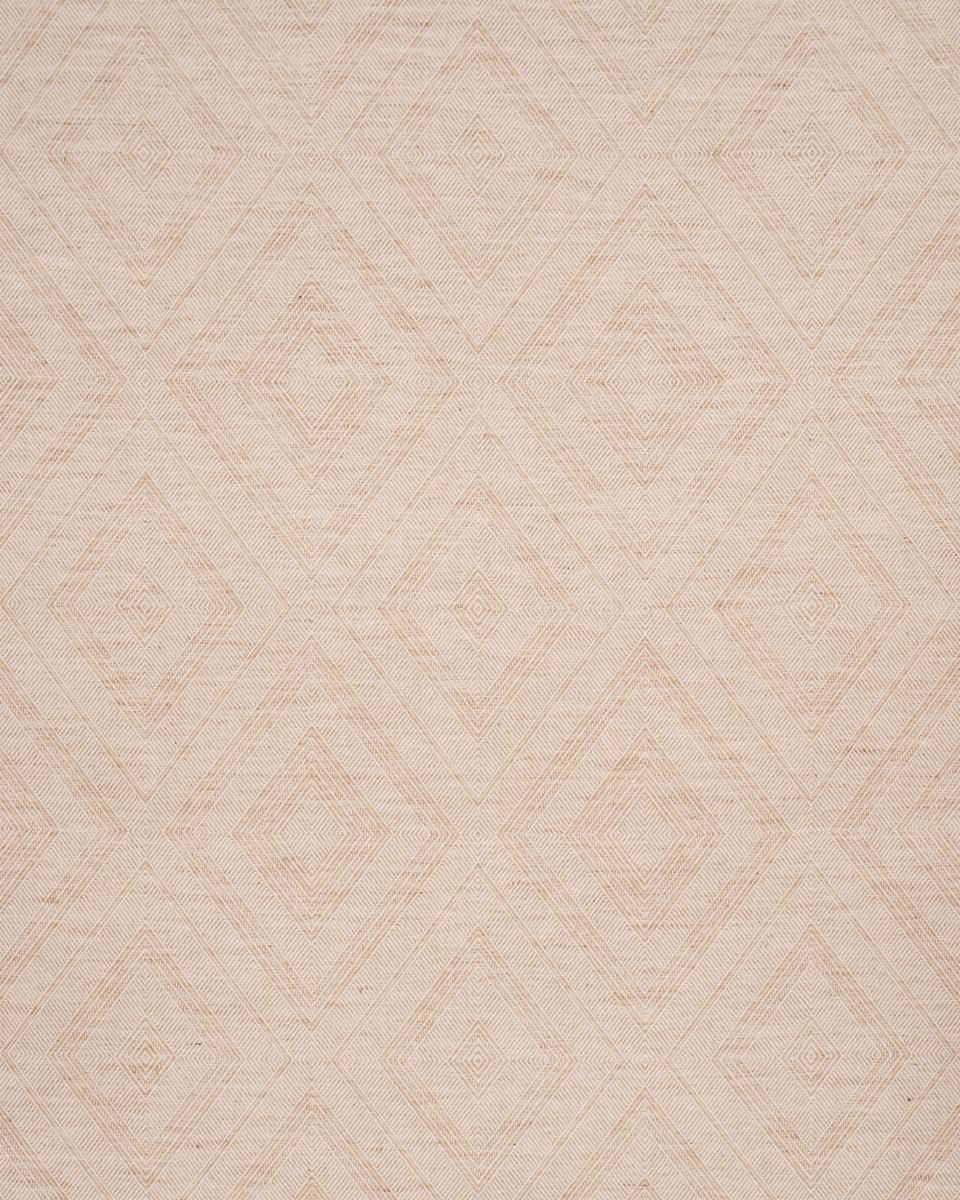 Schumacher Tortola Linen Paperweave Large Natural Wallpaper