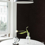 Schumacher Nova Texture Espresso Wallpaper