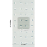 Schumacher Ando Hand Blocked Sisal Chambray Wallpaper