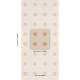 Schumacher Ando Hand Blocked Sisal Rust & Ochre Wallpaper