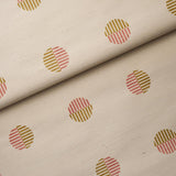 Schumacher Ando Hand Blocked Sisal Rust & Ochre Wallpaper