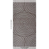 Schumacher Feather Bloom Sisal Haze Wallpaper