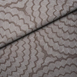 Schumacher Feather Bloom Sisal Haze Wallpaper