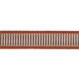 Schumacher Red Litchfield Braid
