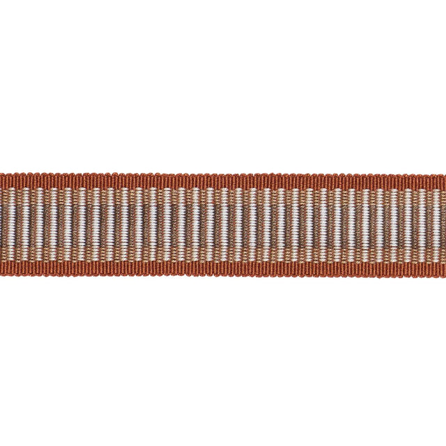 Schumacher Red Litchfield Braid