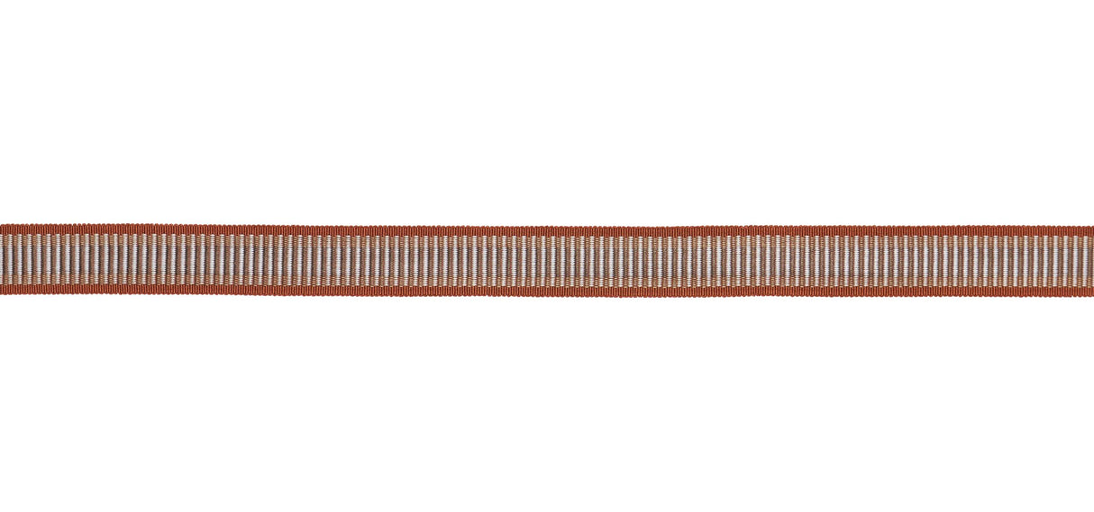 Schumacher Red Litchfield Braid