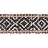 Schumacher Brown Larson Handwoven Tape