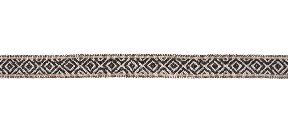 Schumacher Brown Larson Handwoven Tape