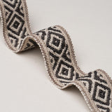 Schumacher Brown Larson Handwoven Tape