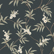 Schumacher Floral Tree Spruce Wallpaper