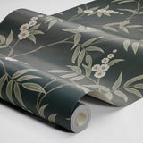 Schumacher Floral Tree Spruce Wallpaper