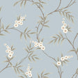 Schumacher Floral Tree Sky Wallpaper