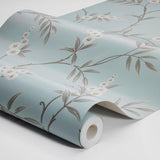 Schumacher Floral Tree Sky Wallpaper