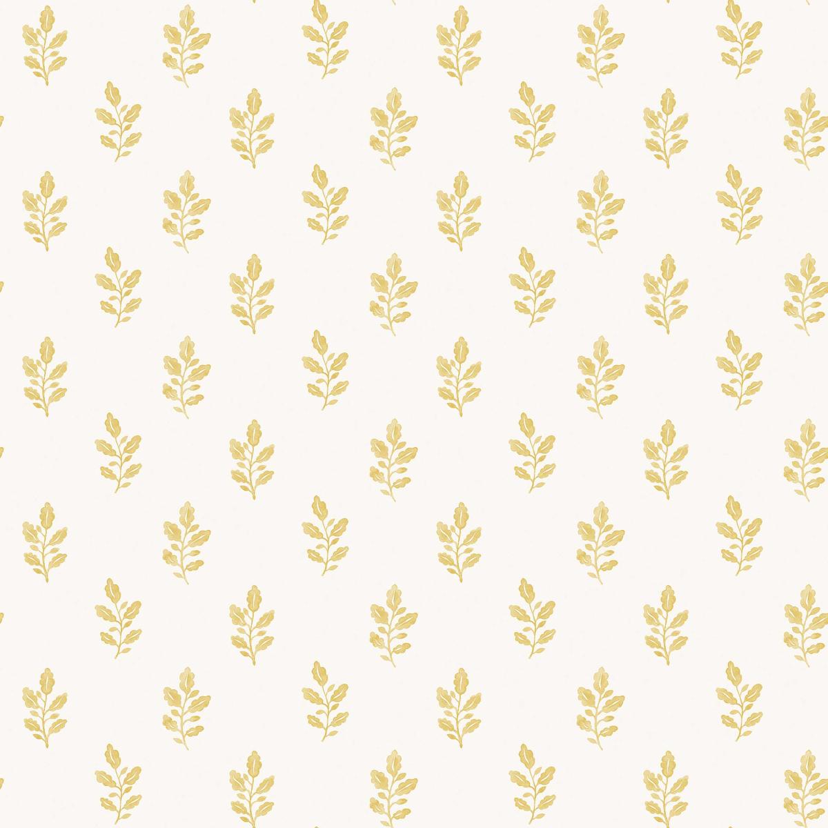 Schumacher Little Oak Yellow Wallpaper