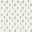 Schumacher Little Oak Blue Wallpaper