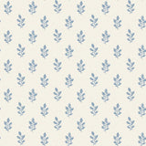 Schumacher Little Oak Blue Wallpaper