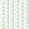 Schumacher Flower Buds Green Wallpaper
