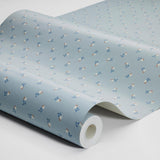 Schumacher Petite Chérie Blue Wallpaper