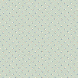 Schumacher Petite Chérie Aqua Wallpaper